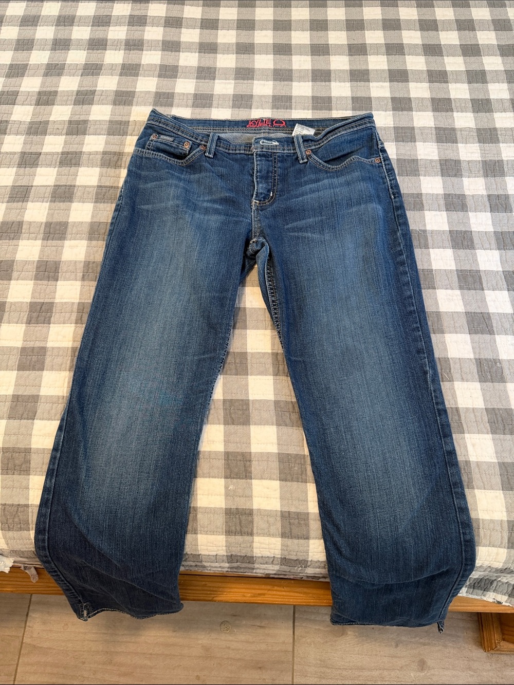 Cinch Kylie 28/5L Slim Bootcut Jeans with Split Hem